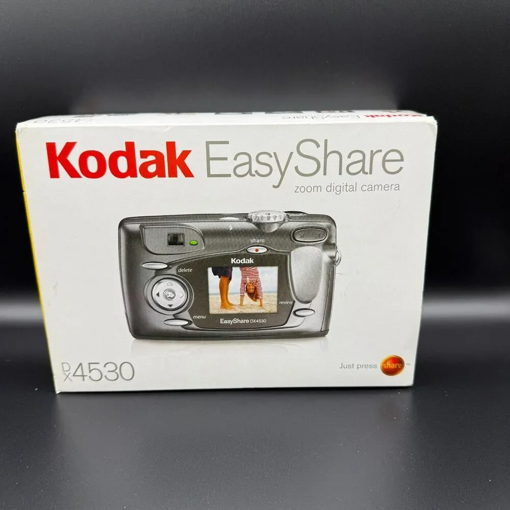 Kodak EasyShare DX4530 5.0MP Digital Camera Bundle - Y2K Digicam - untested
